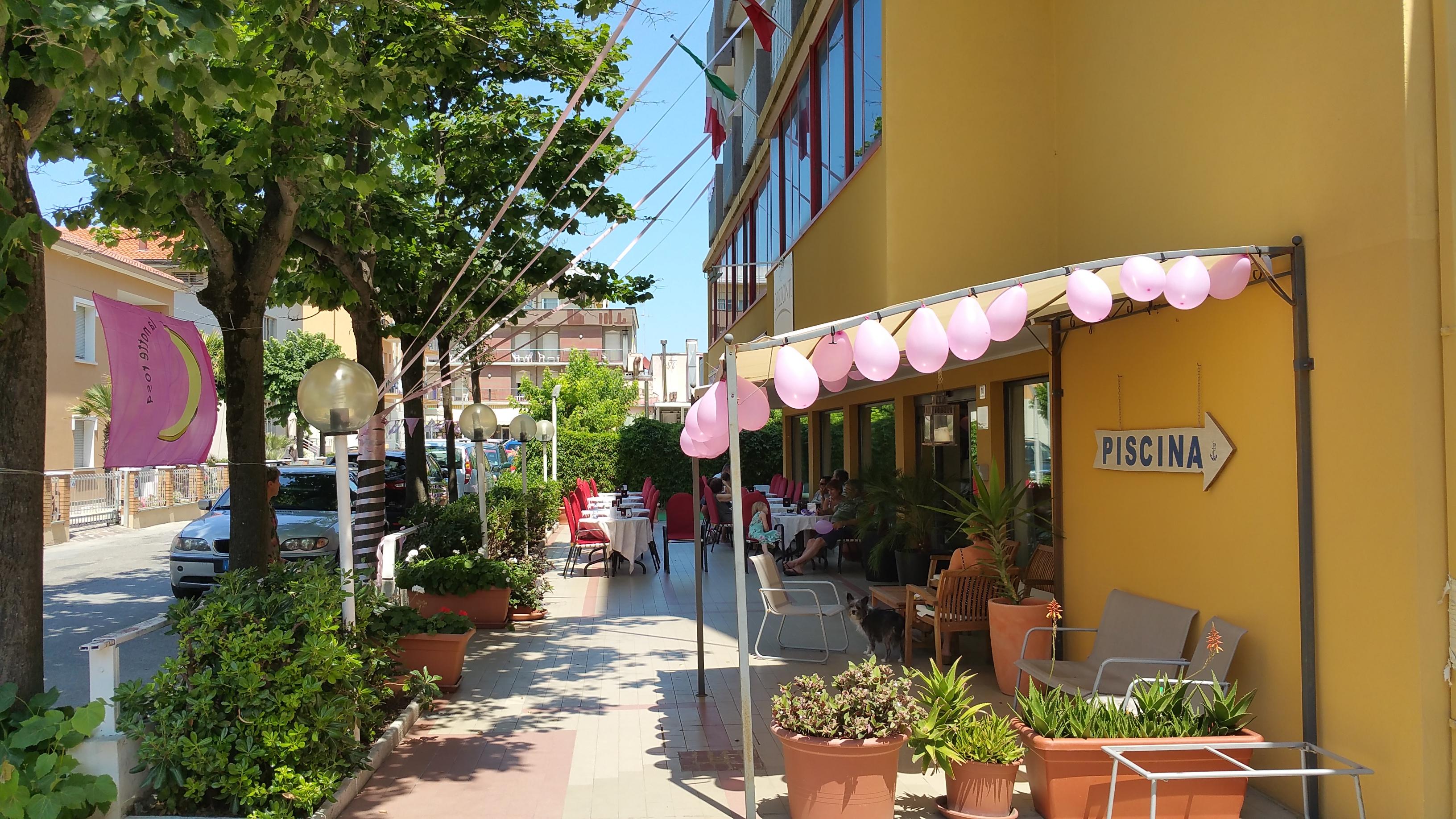 Hotel Orizzonti Rimini Exterior foto
